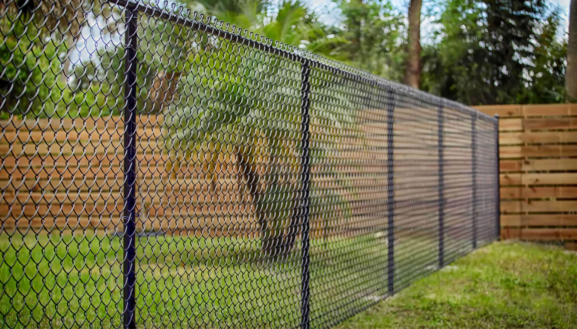 chain link fence installation services in Miami